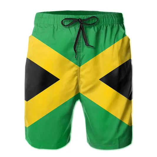 Causal Breathable Quick Dry Novelty R333 Running Jamaican Flag Hawaii Pants